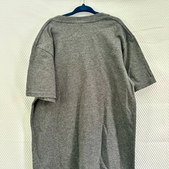 Marvel Avengers Logo Graphic Tee - Character Font Design - Gray - Kids 8-10 - Picture 4 of 4